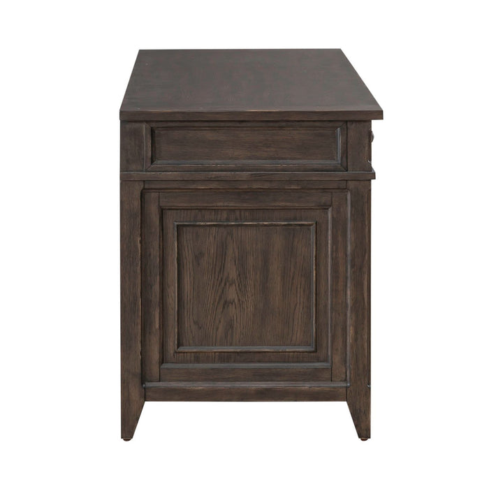 Paradise Valley - Executive Credenza - Saddle Brown – Credenzas by Liberty Furniture at Furniture Wholesale Plus , Nashville furniture store