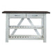 Farmhouse - Server - Two Tone White / Wood Tone – Servers by Liberty Furniture at Furniture Wholesale Plus , Nashville furniture store