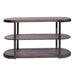 Modern View - Sofa Table - Gauntlet Gray – Sofa Tables by Liberty Furniture at Furniture Wholesale Plus , Nashville furniture store