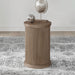 Haven Hills - Round Chairside Table - Camel Beige – Chair Side Tables by Liberty Furniture at Furniture Wholesale Plus , Nashville furniture store