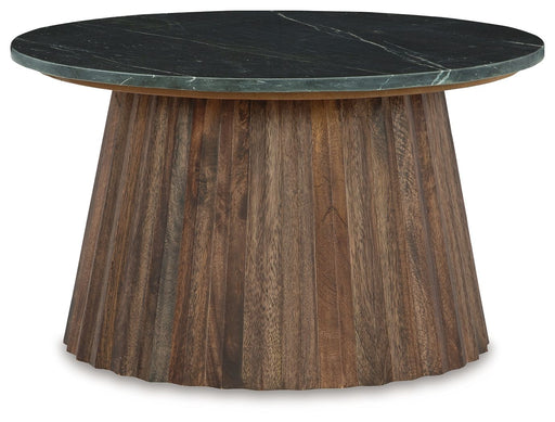 Ceilby - Accent Cocktail Table - Black / Brown – Coffee Tables by Signature Design by Ashley® at Furniture Wholesale Plus , Nashville furniture store