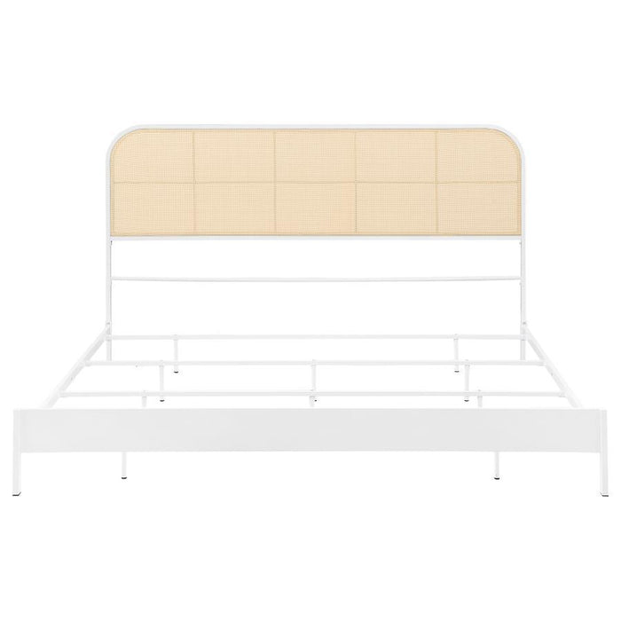 Amherst - Radio Weave Rattan Metal Bed – Panel Beds by Coaster Fine Furniture at Furniture Wholesale Plus , Nashville furniture store