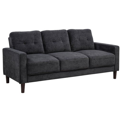 Bowen II - Upholstered Track Arm Sofa – Stationary Sofas by Coaster Fine Furniture at Furniture Wholesale Plus , Nashville furniture store