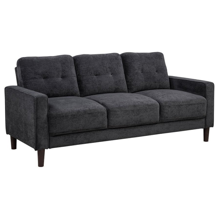 Bowen II - Upholstered Track Arm Sofa – Stationary Sofas by Coaster Fine Furniture at Furniture Wholesale Plus , Nashville furniture store