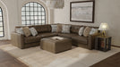 Siena - Modular Sectional And Cocktail Ottoman – 2 Piece Living Room Sets by Jackson at Furniture Wholesale Plus , Nashville furniture store