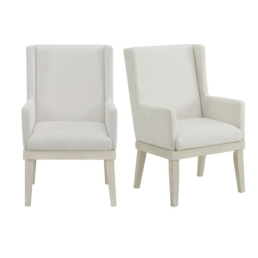 Avalanche - Dining Arm Chair (Set of 2) - Antique White – Chair Sets by Elements International at Furniture Wholesale Plus , Nashville furniture store