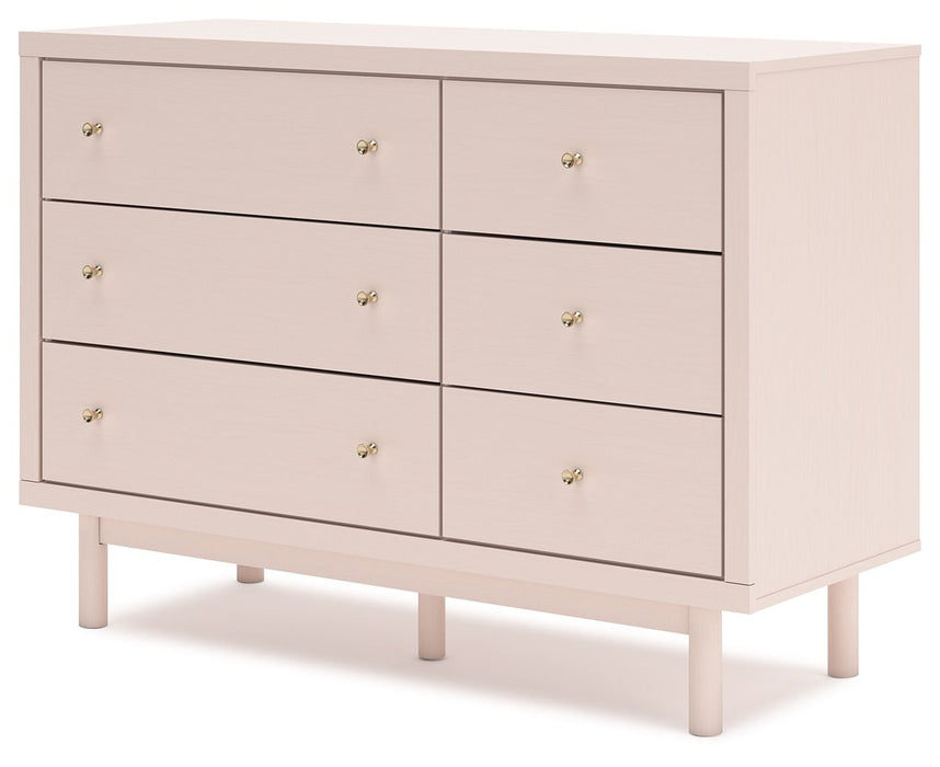Wistenpine - Six Drawer Dresser - Blush – Dressers by Signature Design by Ashley® at Furniture Wholesale Plus , Nashville furniture store