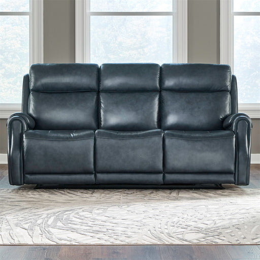Clinton - Sofa P3 & ZG - Carmel Slate – Reclining Sofas by Liberty Furniture at Furniture Wholesale Plus , Nashville furniture store