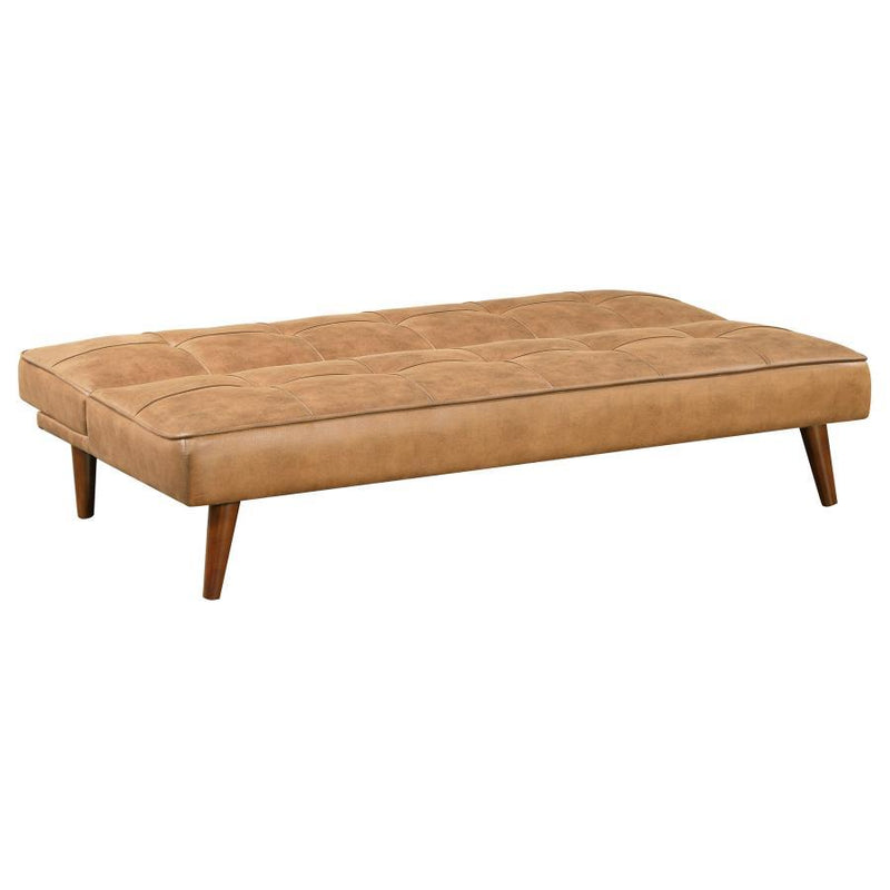 Jenson - Upholstered Tufted Convertible Sofa Bed – Futon Sofas by Coaster Fine Furniture at Furniture Wholesale Plus , Nashville furniture store