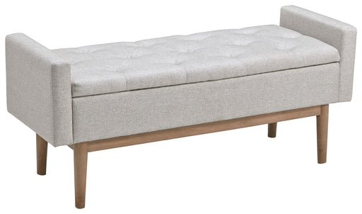Briarson - Storage Bench - Beige / Brown – Storage Benches by Signature Design by Ashley® at Furniture Wholesale Plus , Nashville furniture store