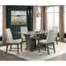 Dapper - Rectangular Dining 5 Piece Set (Table And Four Chairs) - Walnut – 5 Piece Dining Room Sets by Elements International at Furniture Wholesale Plus , Nashville furniture store