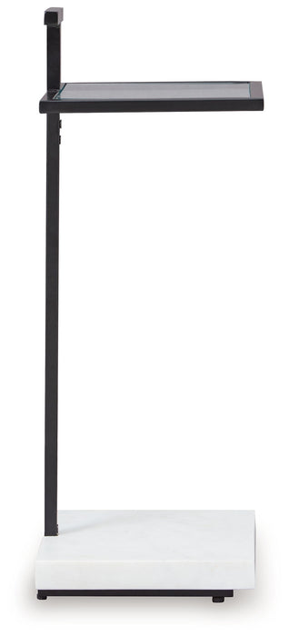 Mannill - Accent Table - Black / White – Accent Tables by Signature Design by Ashley® at Furniture Wholesale Plus , Nashville furniture store