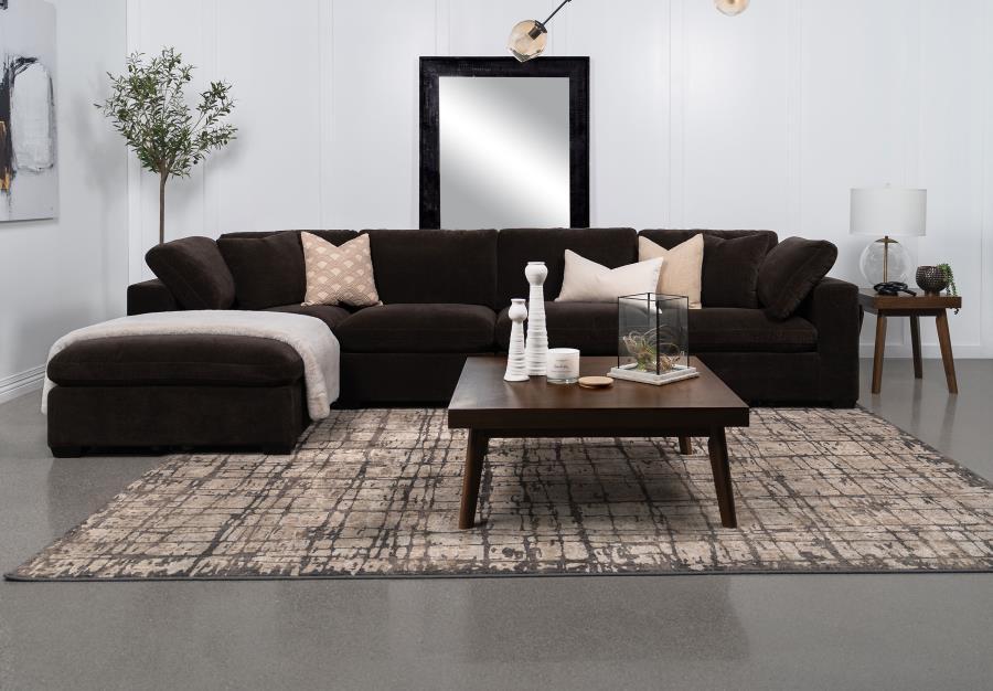 Lakeview - 5-Piece Upholstered Modular Sectional Sofa – 2 Piece Living Room Sets by Coaster Fine Furniture at Furniture Wholesale Plus , Nashville furniture store