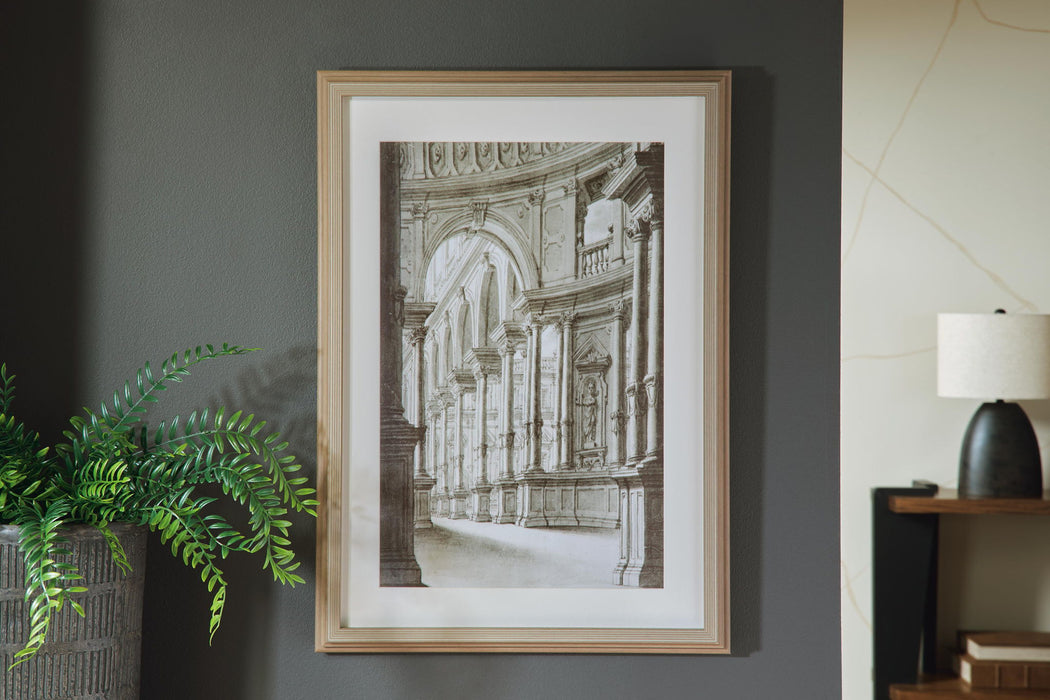 Jebkins - Wall Art - Black / Walnut – Framed Prints by Signature Design by Ashley® at Furniture Wholesale Plus , Nashville furniture store