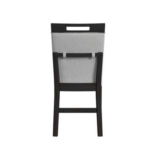 Transcend - Counter Side Chair (Set of 2) - Charcoal – Chair Sets by Elements International at Furniture Wholesale Plus , Nashville furniture store