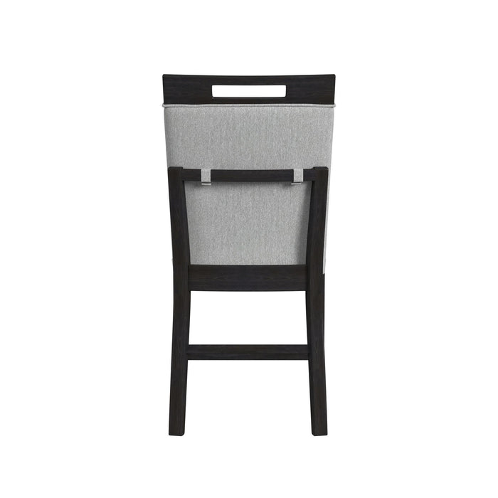 Transcend - Counter Side Chair (Set of 2) - Charcoal – Chair Sets by Elements International at Furniture Wholesale Plus , Nashville furniture store