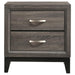 Watson - 2-Drawer Nightstand - Gray Oak – Accent Nightstands by CoasterEveryday at Furniture Wholesale Plus , Nashville furniture store