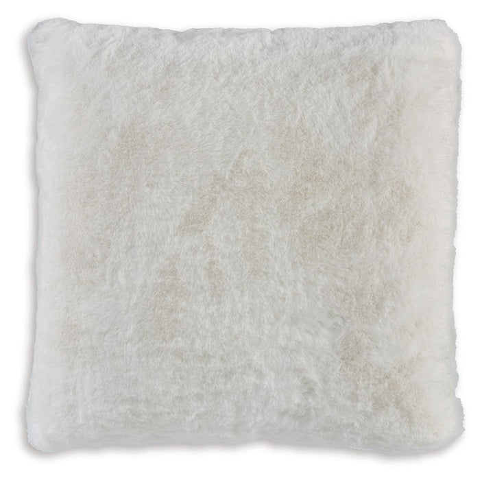 Gariland - Faux Fur Pillow – Throw Pillows by Signature Design by Ashley® at Furniture Wholesale Plus , Nashville furniture store