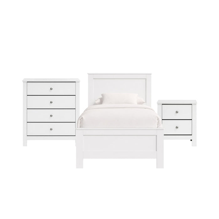 Sami - Youth Panel Bedroom Set – 3 Piece Bedroom Sets by Elements International at Furniture Wholesale Plus , Nashville furniture store