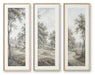 Dixonburg - Wall Art Set (Set of 3) - Taupe / Gray – Framed Print Sets by Signature Design by Ashley® at Furniture Wholesale Plus , Nashville furniture store