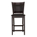 Jaden - Upholstered Counter Chair (Set of 2) - Black And Espresso - Premium Stool Sets from CoasterEveryday - Just $219! Shop now at Furniture Wholesale Plus  We are the best furniture store in Nashville, Hendersonville, Goodlettsville, Madison, Antioch, Mount Juliet, Lebanon, Gallatin, Springfield, Murfreesboro, Franklin, Brentwood
