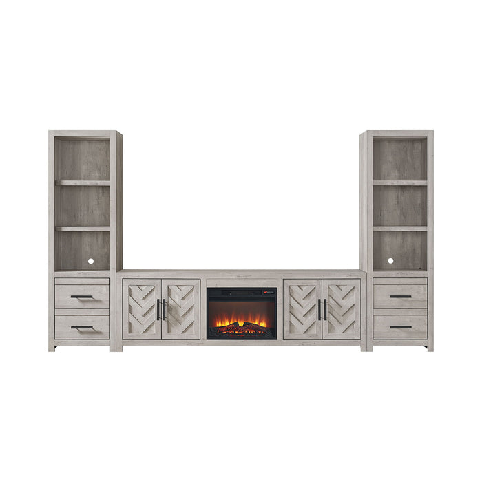 Eleanor - Entertainment Unit With 82" TV Console – Entertainment Centers by Elements International at Furniture Wholesale Plus , Nashville furniture store
