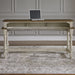 Morgan Creek - Console Bar Table - Antique White / Wirebrushed Tobacco Accents – Console Tables by Liberty Furniture at Furniture Wholesale Plus , Nashville furniture store