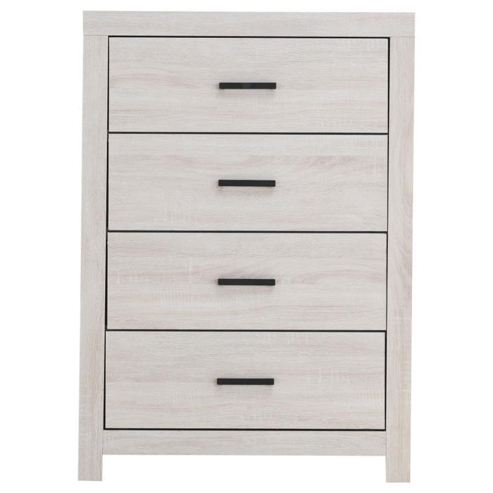 Brantford - 4-Drawer Bedroom Chest – Accent Chests by CoasterEveryday at Furniture Wholesale Plus , Nashville furniture store