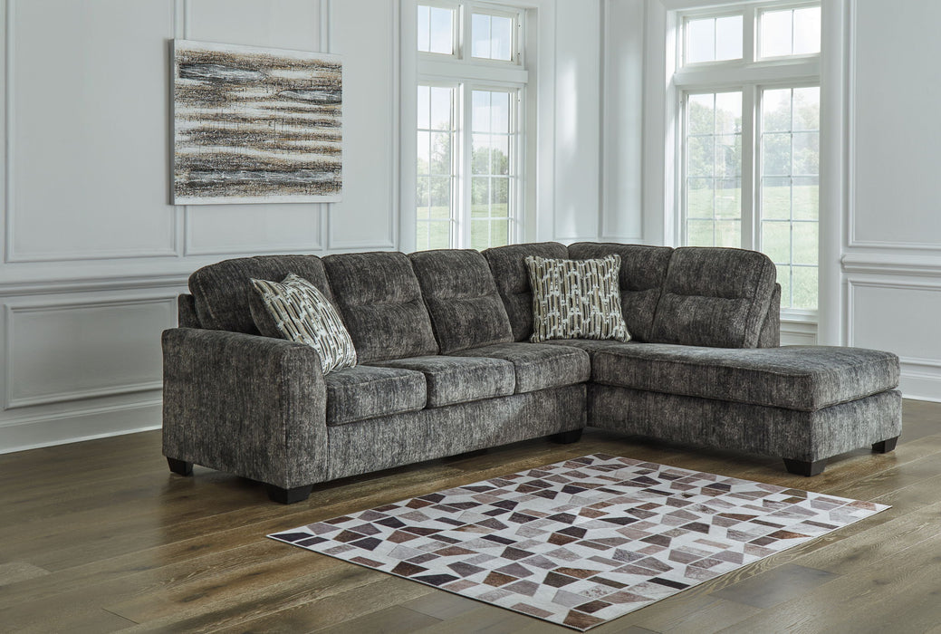 Lonoke - Sectional – Stationary Sectionals by Signature Design by Ashley® at Furniture Wholesale Plus , Nashville furniture store
