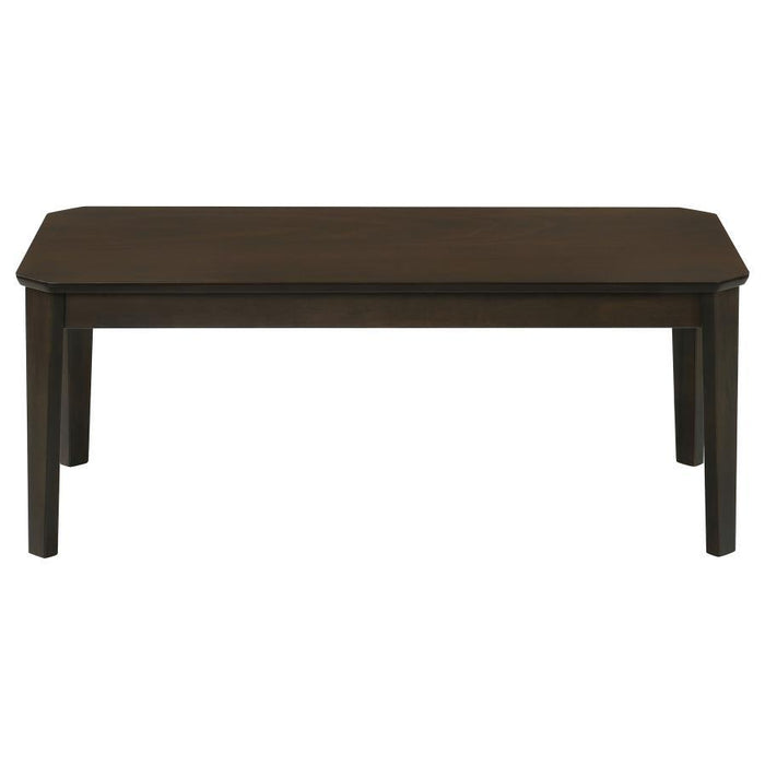 Amaro - 3 Piece Coffee And End Table Set - Dark Brown - Premium Table Sets from CoasterEssence - Just $309! Shop now at Furniture Wholesale Plus  We are the best furniture store in Nashville, Hendersonville, Goodlettsville, Madison, Antioch, Mount Juliet, Lebanon, Gallatin, Springfield, Murfreesboro, Franklin, Brentwood
