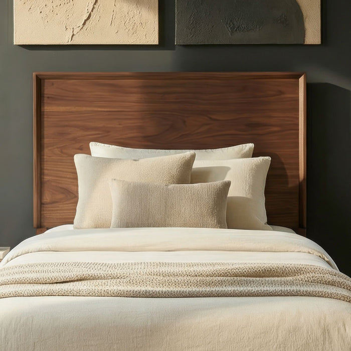 Century Modern - Twin Panel Headboard - Satin Walnut – Panel Headboards by Liberty Furniture at Furniture Wholesale Plus , Nashville furniture store