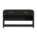 Ridgemont - Sofa Table With Bottom Shelf - Black With Grain – Sofa Tables by Elements International at Furniture Wholesale Plus , Nashville furniture store