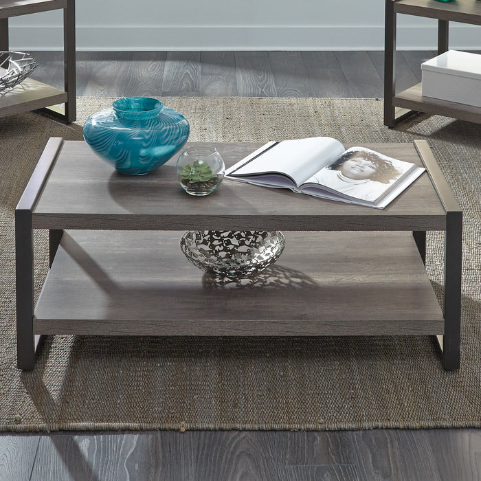 Tanners Creek - 3 Piece Table Set - Graystone – Table Sets by Liberty Furniture at Furniture Wholesale Plus , Nashville furniture store