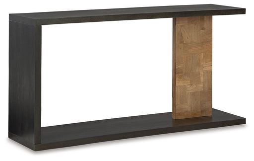Camlett - Console Sofa Table - Brown – Console Tables by Signature Design by Ashley® at Furniture Wholesale Plus , Nashville furniture store