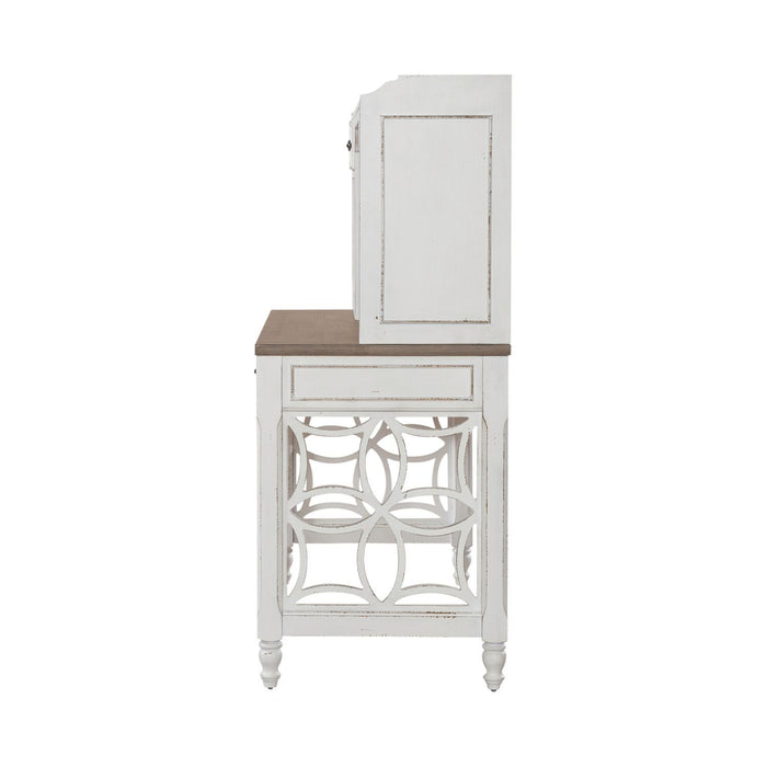 Magnolia Manor - L Shaped Desk Set – 3 Piece Home Office Sets by Liberty Furniture at Furniture Wholesale Plus , Nashville furniture store