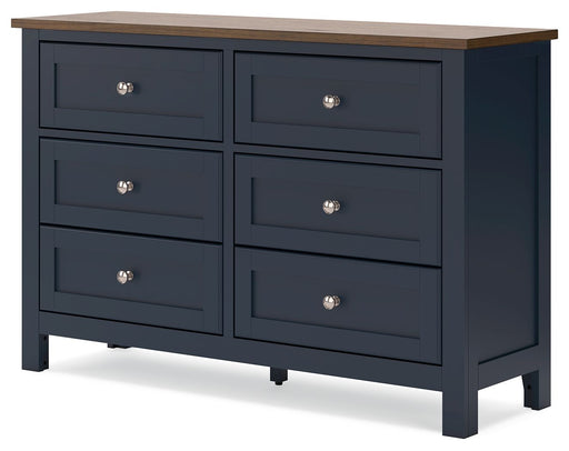 Landocken - Dresser - Brown / Blue – Dressers by Signature Design by Ashley® at Furniture Wholesale Plus , Nashville furniture store