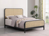 Lanewood - Open Cane Rattan Metal Bed – Upholstered Beds by Coaster Fine Furniture at Furniture Wholesale Plus , Nashville furniture store