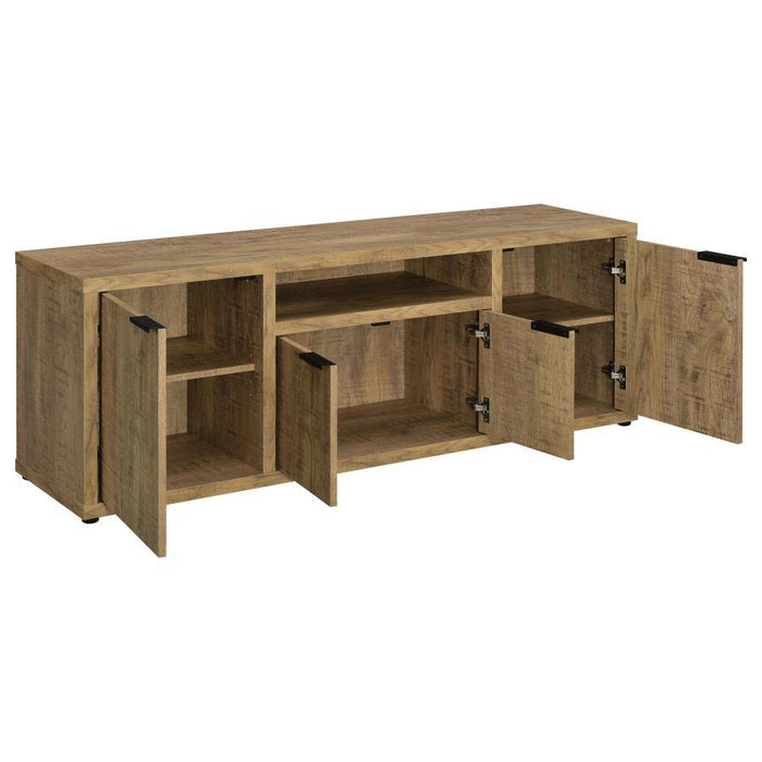 Tabby - 4 Door Engineered Wood TV Stand - Mango – TV Stands by Coaster Fine Furniture at Furniture Wholesale Plus , Nashville furniture store