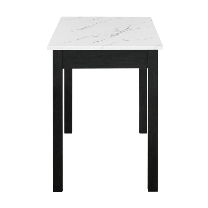 Rylee - Faux Marble Desk - Black / White – Writing Desks by Crown Mark at Furniture Wholesale Plus , Nashville furniture store