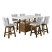 Carmela - Counter Height Dining Set – 5 Piece Dining Room Sets by Elements International at Furniture Wholesale Plus , Nashville furniture store