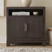 Modern Edge - Bedside Chest With Charging Station - Caffe – Bedside Chests by Liberty Furniture at Furniture Wholesale Plus , Nashville furniture store