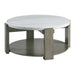Rosamel - Round Coffee Table - Gray – Coffee Tables by Elements International at Furniture Wholesale Plus , Nashville furniture store