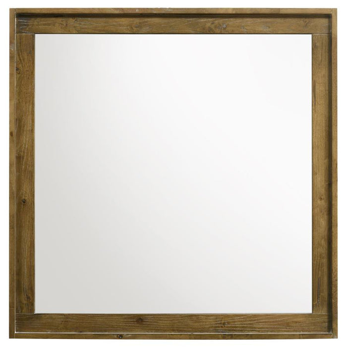 Henderson - Dresser Mirror - Medium Oak – Mirrors by Coaster Fine Furniture at Furniture Wholesale Plus , Nashville furniture store