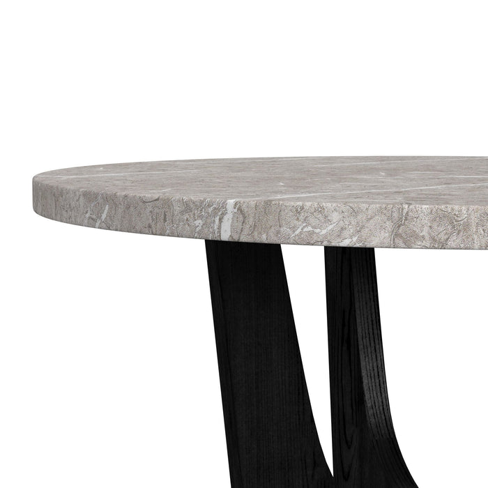 Oregon - Round Table With Faux Marble Top – Counter Tables by Elements International at Furniture Wholesale Plus , Nashville furniture store