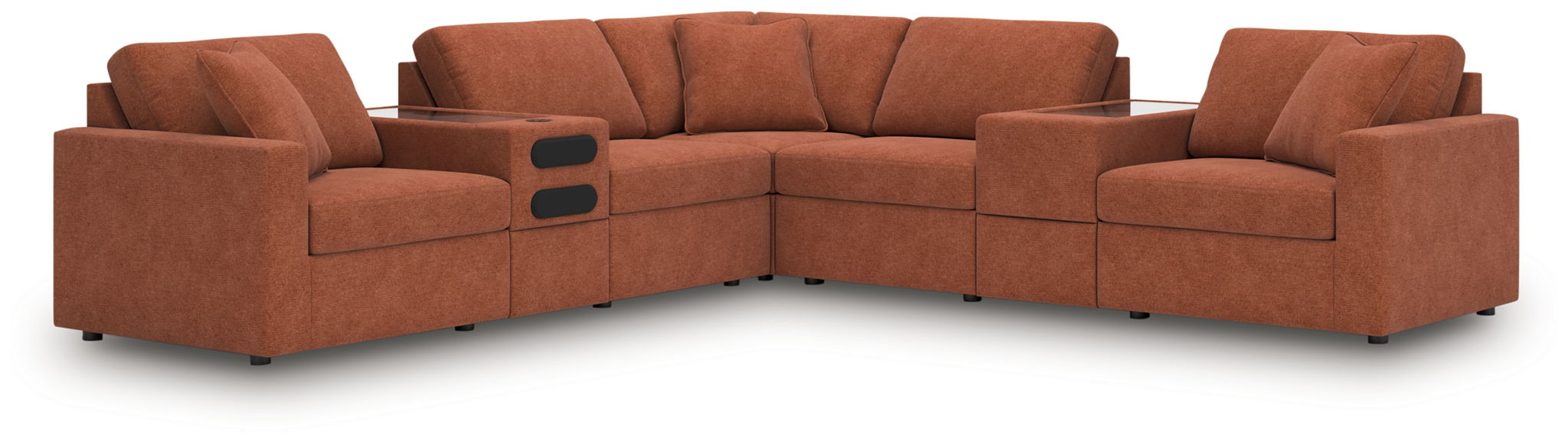 Modmax - Spice - Sectional – Stationary Sectionals by Signature Design by Ashley® at Furniture Wholesale Plus , Nashville furniture store