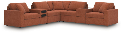 Modmax - Symmetrical Sectional - Spice – Stationary Sectionals by Signature Design by Ashley® at Furniture Wholesale Plus , Nashville furniture store