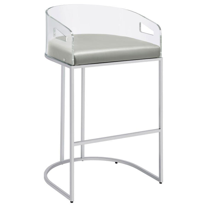 Thermosolis - Clear Acrylic Chair (Set of 2) - Premium Stool Sets from CoasterElevations - Just $589! Shop now at Furniture Wholesale Plus  We are the best furniture store in Nashville, Hendersonville, Goodlettsville, Madison, Antioch, Mount Juliet, Lebanon, Gallatin, Springfield, Murfreesboro, Franklin, Brentwood