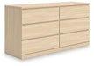 Onita - Six Drawer Dresser – Dressers by Signature Design by Ashley® at Furniture Wholesale Plus , Nashville furniture store