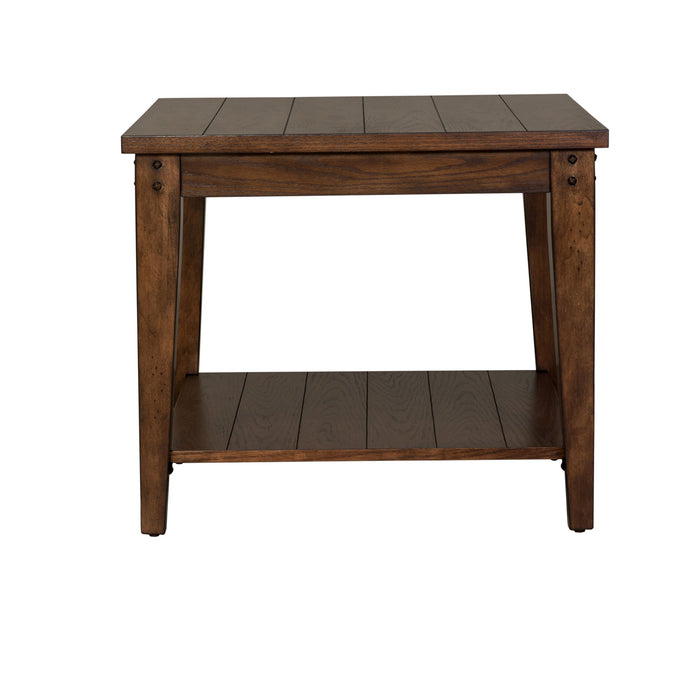 Lake House - Square Lamp Table – Accent Tables by Liberty Furniture at Furniture Wholesale Plus , Nashville furniture store