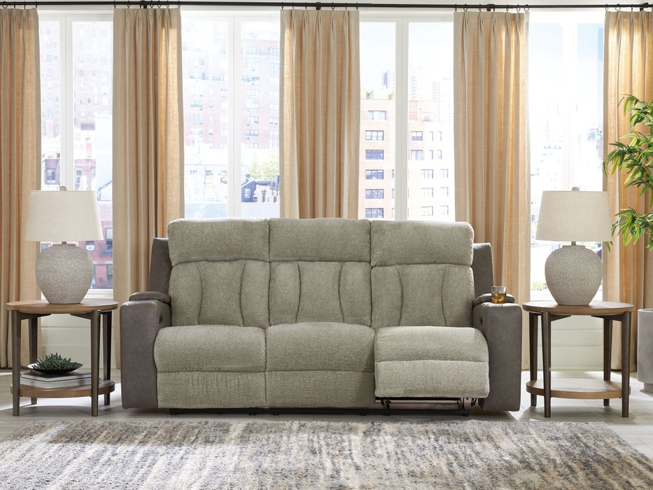 WhipLash - Power Reclining Sofa With Adj Headrest - Sisal – Reclining Sofas by Signature Design by Ashley® at Furniture Wholesale Plus , Nashville furniture store